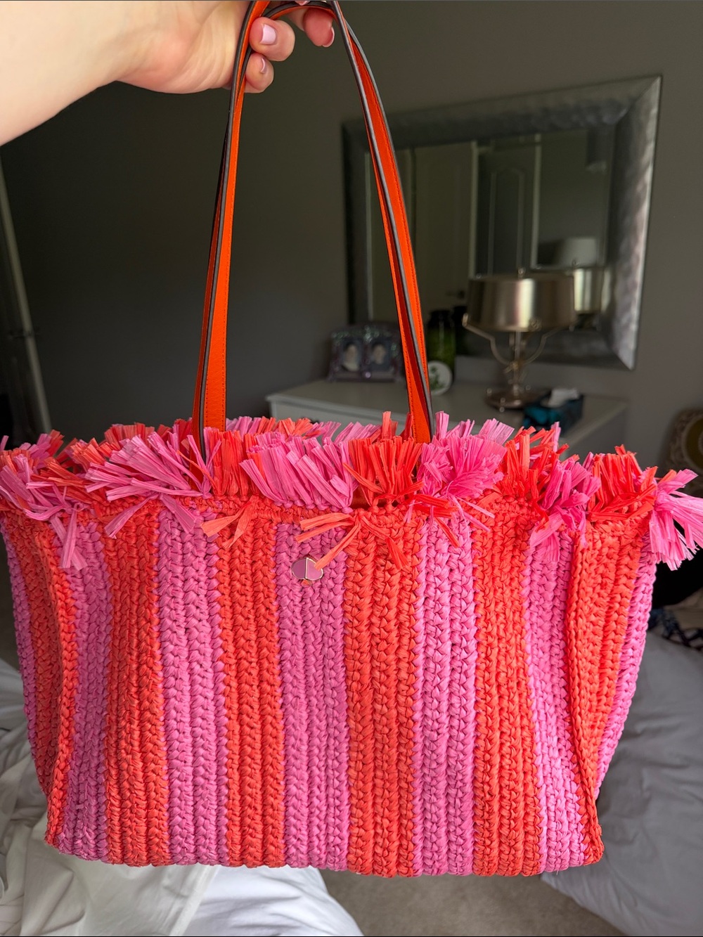 Kate Spade Raffia Summer Bag